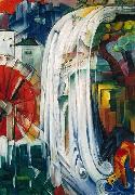 Franz Marc Bewitched Mill painting
